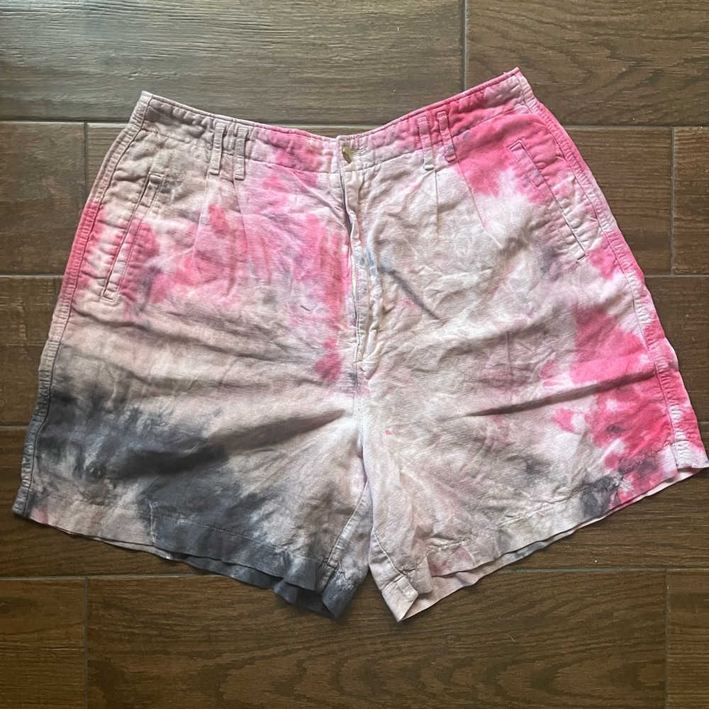 Tie dye Dockers Levi’s shorts